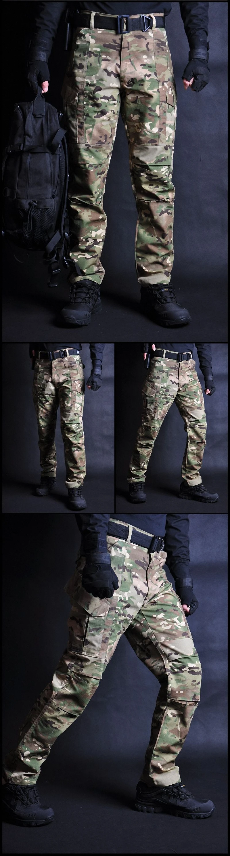 Мужские тактические брюки карго, хлопковые, с карманами, армейские, военные штаны, эластичные, эластичные, камуфляжные, джоггеры, 4XL, повседневные спортивные штаны