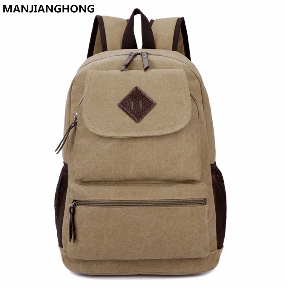 MANJIANGHONG Vintage Retro Canvas Backpack Travel Casual Bags for both Women and Men Bookbag for Teen Girls and Boys bookbags-for-girls : image MANJIANGHONG Vintage Retro Canvas Backpack Travel Casual Bags for both Women and Men Bookbag for Teen Girls and Boys bookbags-for-girls