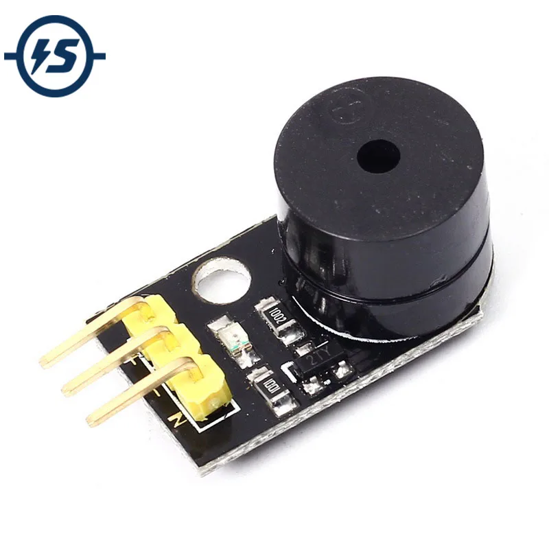

For Arduino Passive Buzzer Digital Module DC 3-5V Active Buzzer Module Audible Visual Alarm Module Low Level Trigger MCU
