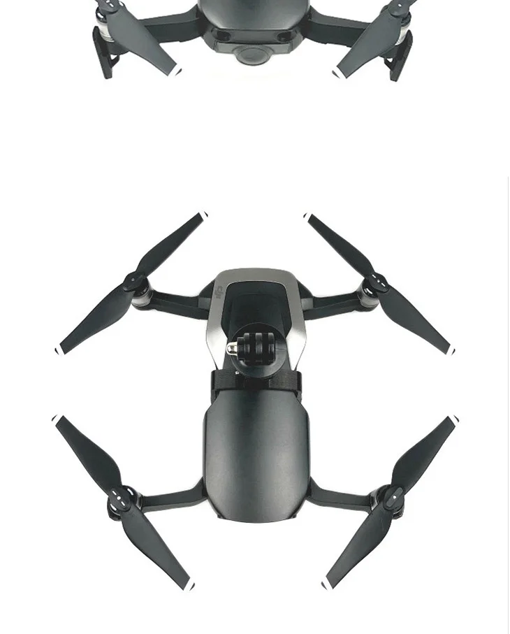 Для DJI Mavic Air, вращающийся на 360 градусов, VR панорамная камера, ударопрочный Монтажный кронштейн, 1/4 винтовой держатель для Gopro, аксессуар