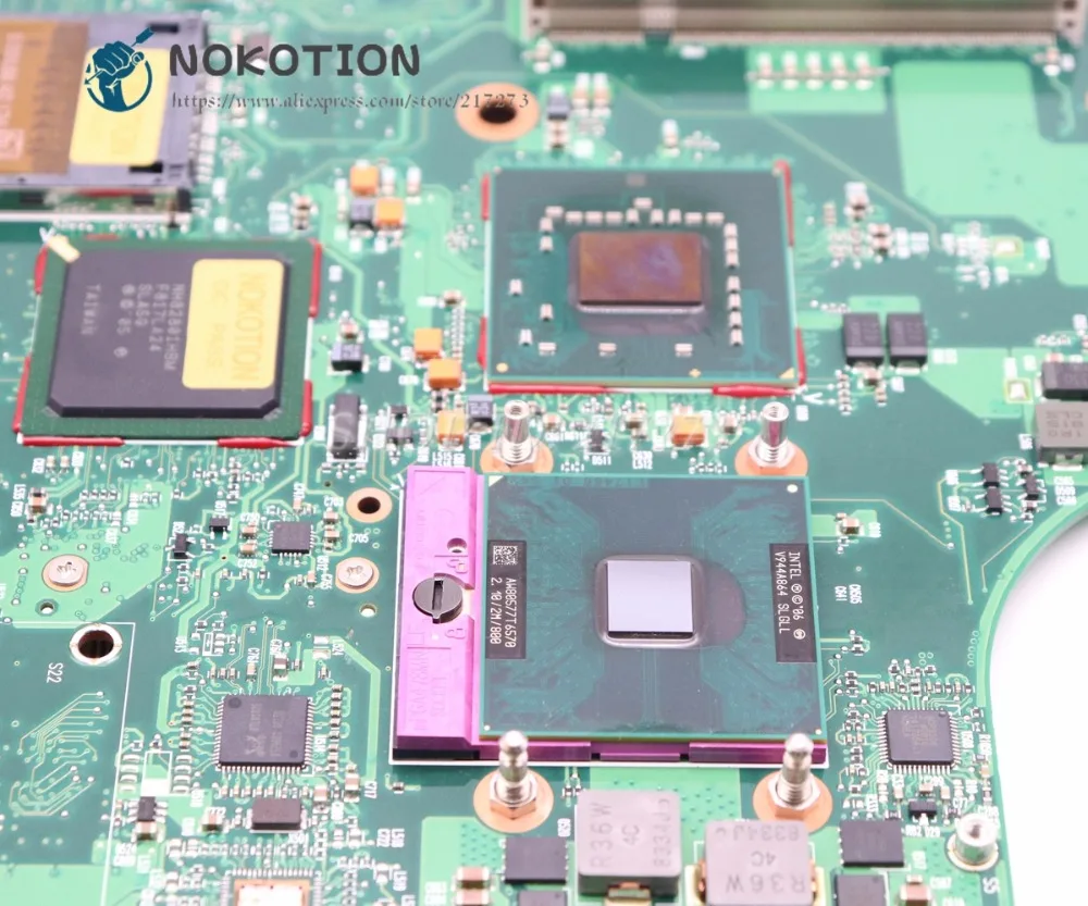 NOKOTION V000138100 основная плата для Toshiba Satellite L300 L305 Материнская плата ноутбука DDR2 Процессор протестированы