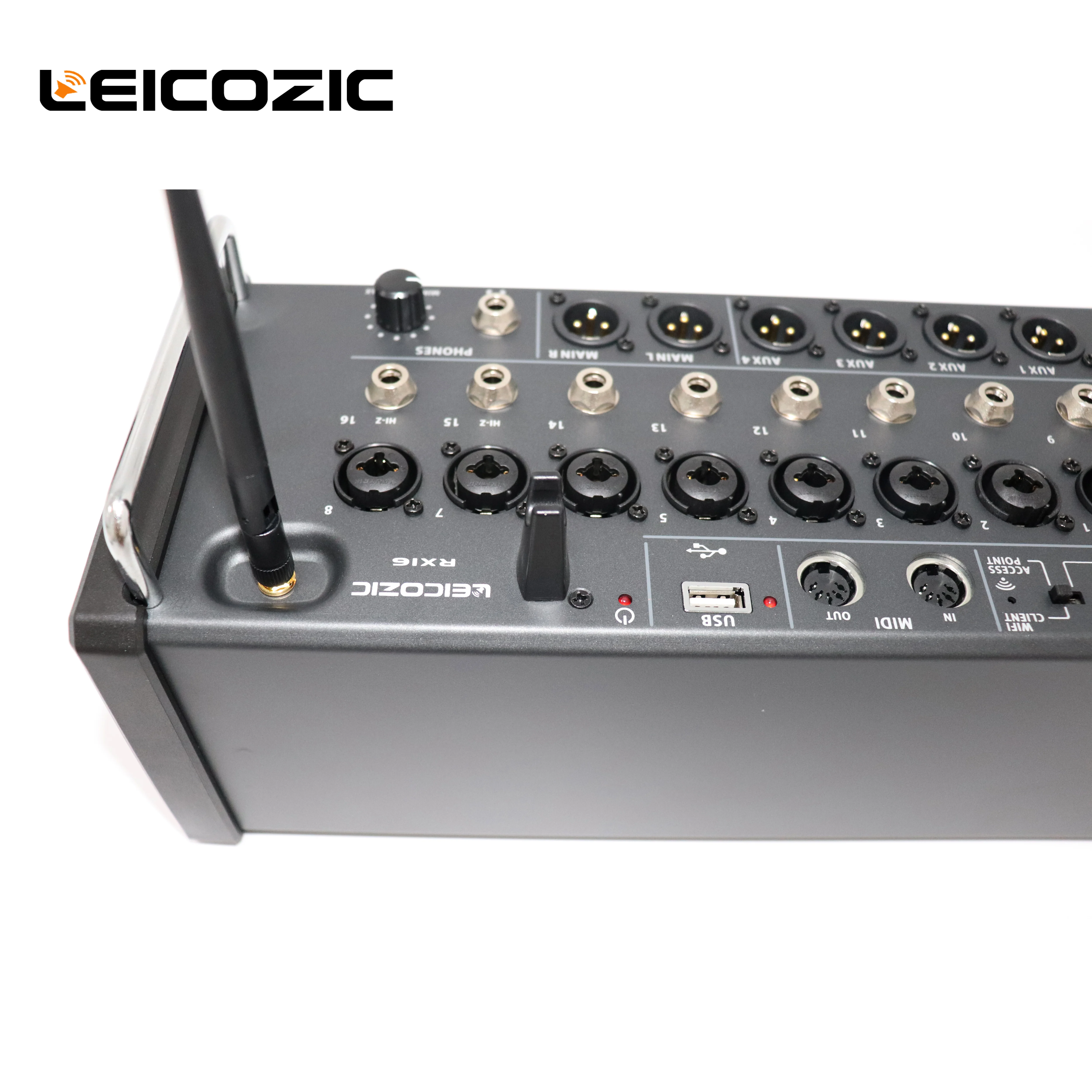 Цифровой миксер leicosic XR16 X AIR 1:1 16 входов для планшетов ipad/android встроенный Wi Fi и USB