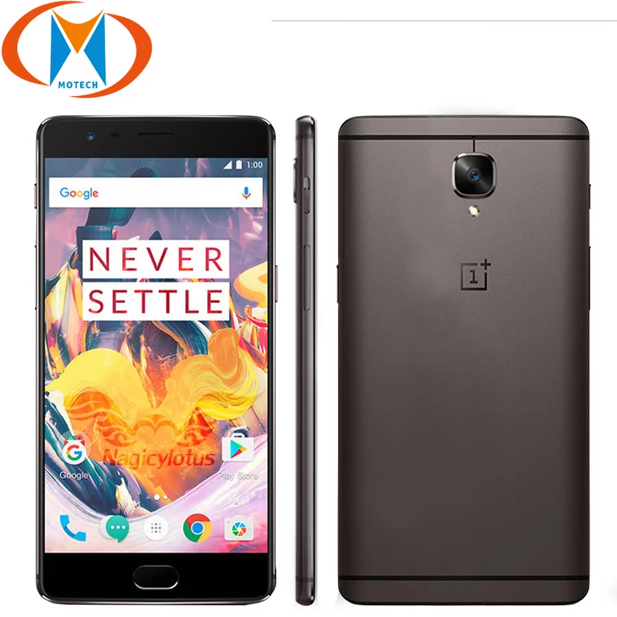 

Global Firmware New OnePlus 3T 128GB 6GB 64GB Mobile Phone Snapdragon 821 Octa Core A3010 5.5" NFC Fingerprint 4G 3400mAh Phone