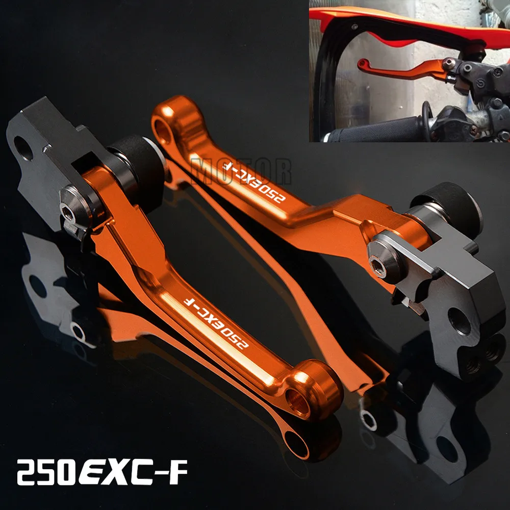 

For KTM 250EXC-F 2005-2018 250 EXC-F EXCF EXC F CNC Aluminum Motorcycle DirtBike Dirt Bike Motocross Pivot Brake Clutch Levers