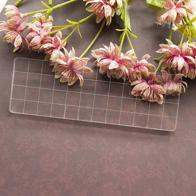 

6*18cm SCRAPBOOK CLEAR STAMP PAD TOOL ACRYLIC BLOCK FOR CLEAR STAMPS handling board