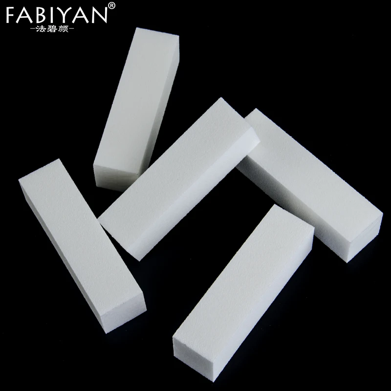 

Lot 5Pcs 4 way White Buffer Buffering Block Files Tips Sanding Acrylic Nail Art Manicure Tool Care Salon Wholesale