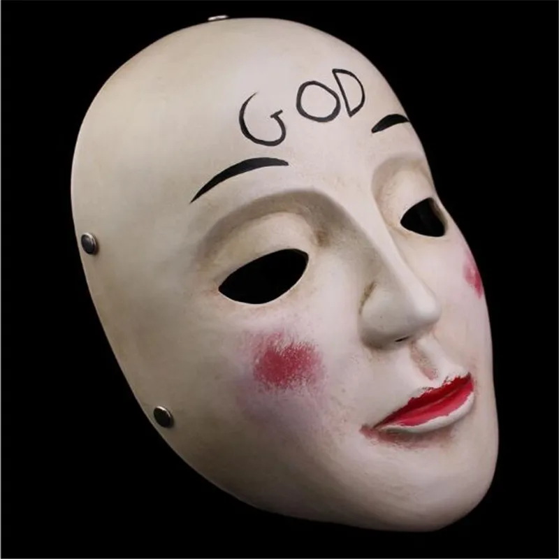 Buy The Purge Full Face Resin Mask Terror Film Human Clear Plan God Cross Masks Buy The Purge Full Face Resin Mask Terror Film Human Clear Plan God Cross Masks