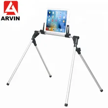 Arvin регулируемый штатив для планшета, держатель для телефона, подставка для IPad Pro 12,9, алюминиевый сплав, Гибкая Складная рукоятка для 4-13 дюймов, samsung hp