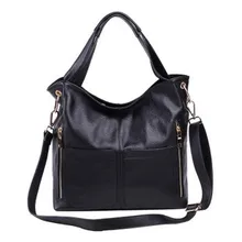 Genuine leather Bag 2016 High Quality Top-Handle Bags Women Leather Handbags shoulder bag luxury Stylish Bolsa Feminina