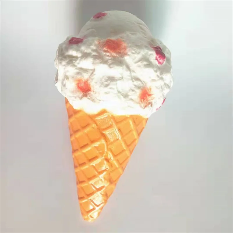 Мороженое мягкий искусственный медленная спина Пищевая Модель вспенивание супер красочная игрушка облегчение стресса красивая подарочная упаковка пакет