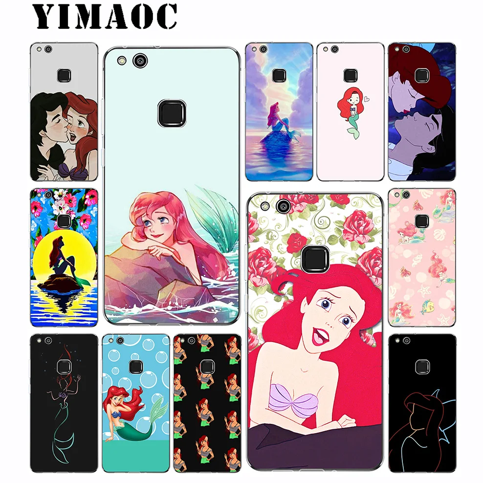 YIMAOC мягкий чехол с русалочкой для huawei mate 30 20 P30 P20 P10 P9 P8 2015 2016 2017 P Smart Lite Pro |