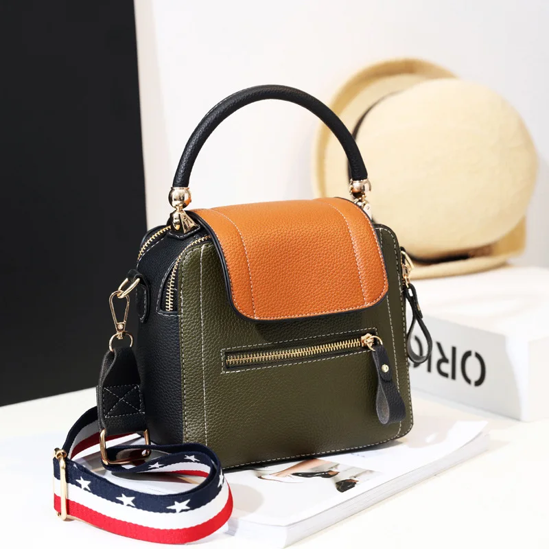 Women Fashion Leather Handbag Female Designer Simple Flap Messenger Bag Ladies Crossbody Shoulder Bags Bolsa Sac A Main SS7209 (3)