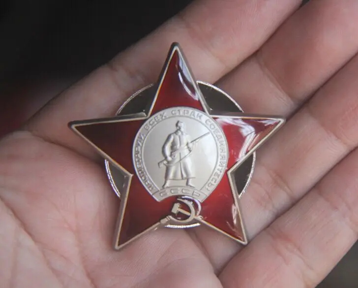 

2017 Promotion Rushed Soviet Union Red Star Medal Russian World War Ii Badge To Figure Custom Metal Emblem Revolutionary