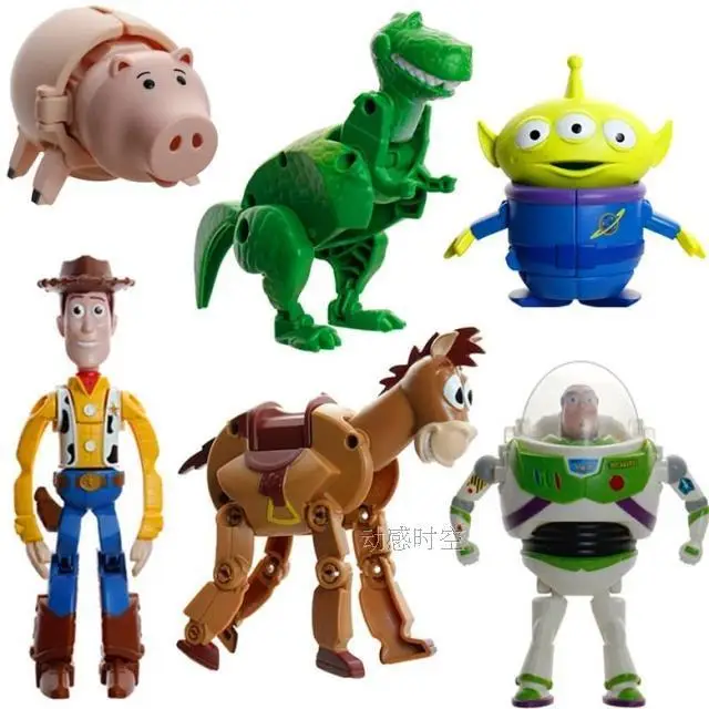 Caliente! nueva twisted huevo 6 unids/set 8 13 cm Toy Story 3 Woody