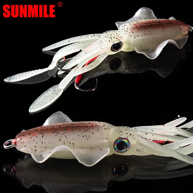 SUNMILE 실리콘 오징어 루어: 오징어 낚시의 혁신