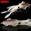SUNMILE Fishing Soft Squid Lure 20g/60g/80g/100g/120g/150g Luminous/UV Squid Jig Fishing Lures For Sea Fishing Wobbler Bait ► Photo 1/6