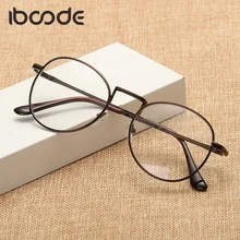 Iboode, винтажные модные очки для близорукости, унисекс, очки для близорукости, для мужчин и женщин, очки с прочными линзами, Короткие очки для зрения