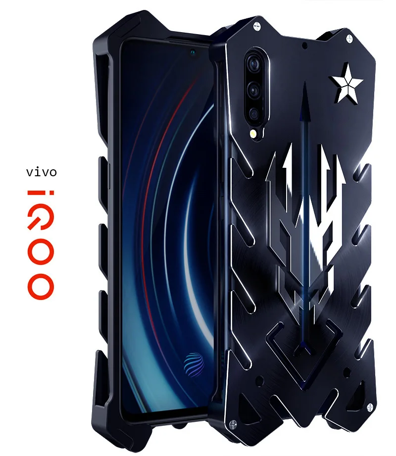 VIVO IQOO Zimon роскошный Тор сверхмощный бронированный металлический алюминиевый чехол для телефона для VIVO IQOO S1 Pro VIVO U1 X27 Pro Y91 Y97 Y93 чехол