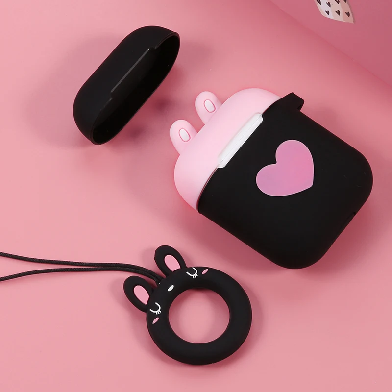 Симпатичные лапы Мягкие силиконовые Bluetooth наушники чехол для Apple AirPods