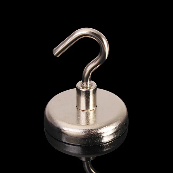 

2015 Special Offer Top Fashion Magnets Atacado Neodymium 2 Pcs/lot _ N35 42x52mm Hook Pot Magnet Pulling Mounting Salvage Tool