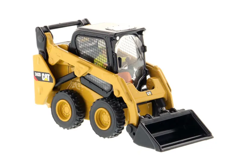 Компактный мини фронтальный погрузчик с котом 242D DM 85525|cat loader|loader catskid loader |