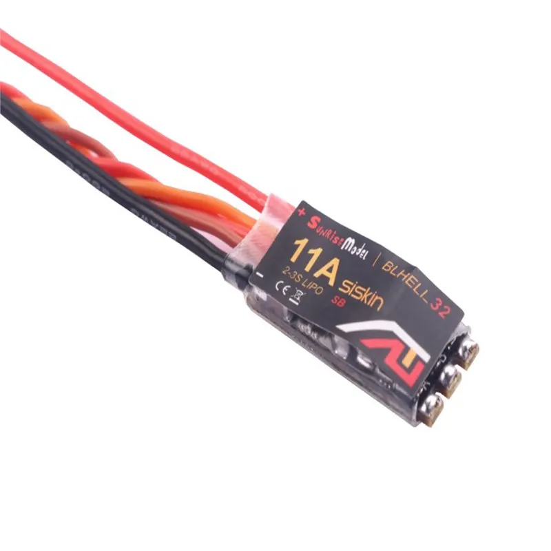 Sunrise Siskin BLHeli-32 11A SB 2-3 S ESC с 5 V/2A SBEC для RC самолета мультикоптеры гонщик запчасти
