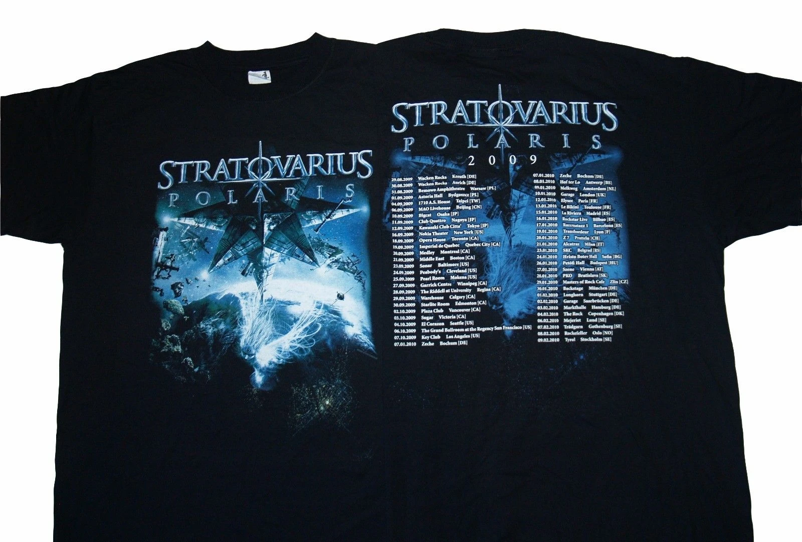 Artista viudo Énfasis STRATOVARIUS Polaris camiseta oficial a estrenar replicas camisetas de futbol  baratas|Camisetas| - AliExpress