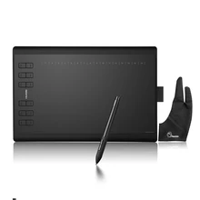 Big discount Upgraded of Pro Version Huion 1060 Plus Graphic Drawing Digital Tablet w/ Card Reader 8G SD Card 5080 LPI 12 Express Key
