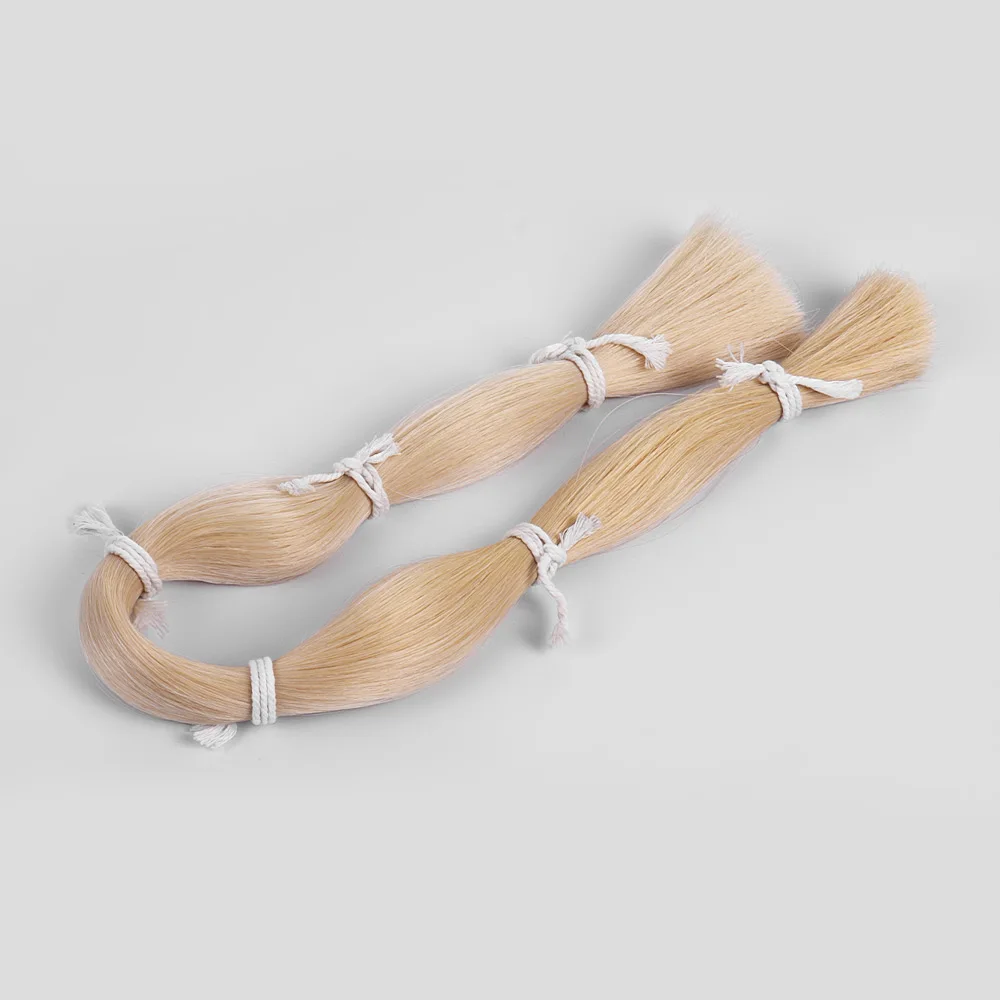 

250g 80cm Long Violin Bow Hair High-quality Horsehair Fiddle Bow Hair Natural White Color Violin Accessories