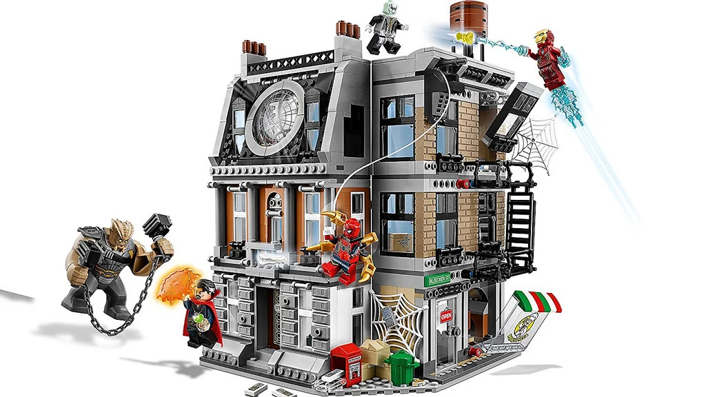 

2018 Avengers Super Hero Infinity War Sanctum Sanctorum Showdown Model Building Blocks Bricks Compatible Legoings 76108
