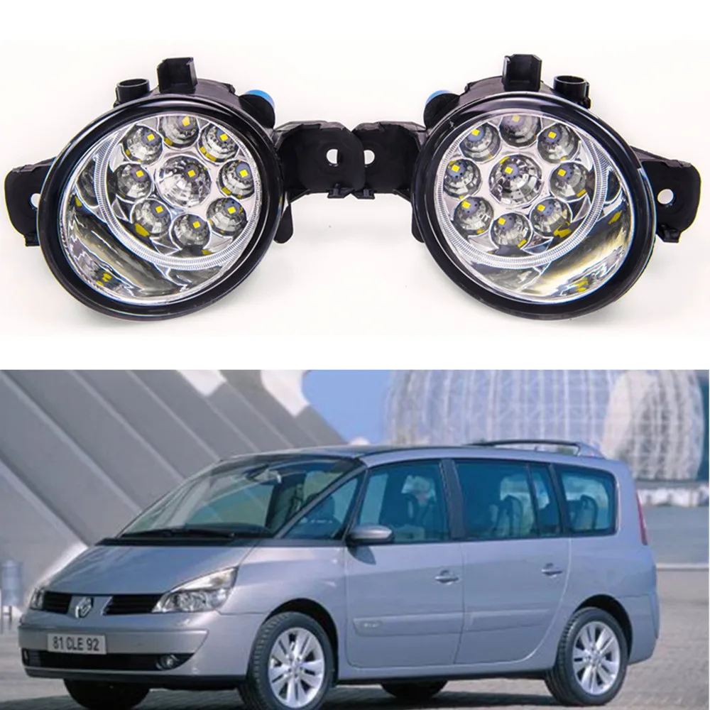 

For RENAULT ESPACE 4 2003-2012 Car styling High brightness LED fog lights DRL lights 1SET