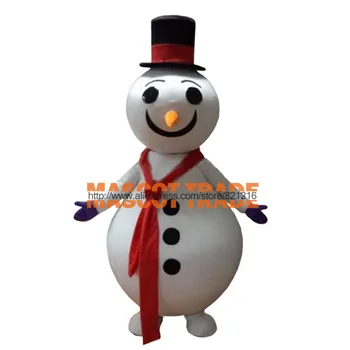 

Snowman For Christmas Mascot Costume Character Halloween Costumes Fancy Dress Suit Free Shipping