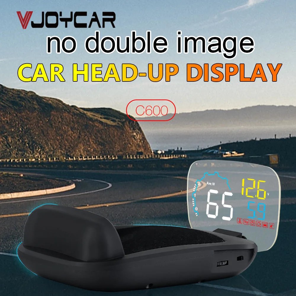 Последний OBD2 Hud Дисплей автомобиля OBD 2 Спидометр бортовой компьютер лобовое