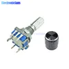 1 Set EC11 Rotary Encoder Code Switch Digital Potentiometer 360 Degree with Knob 7 Pins Shaft Dia. 6mm*20mm for Arduino ► Photo 1/6