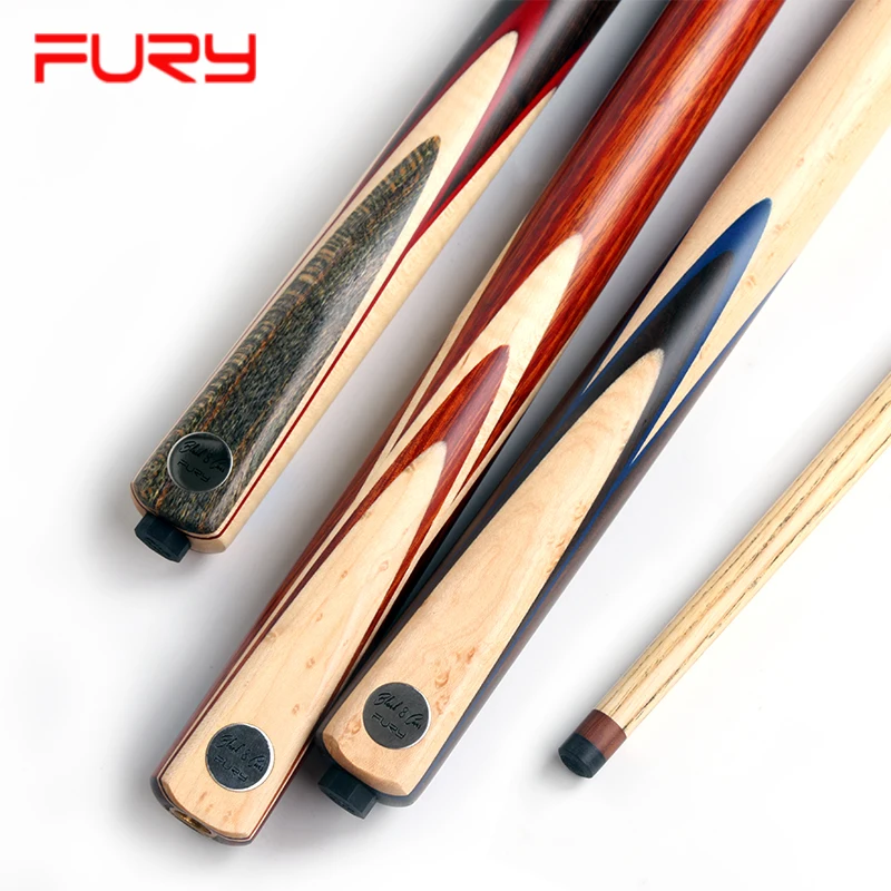 

2018 FURY CN 1/2 Handmade Pool Cue Stick With Case Ergonomic Design Hardwood North American Maple Billiard Cue Kit 11mm Tip Pool