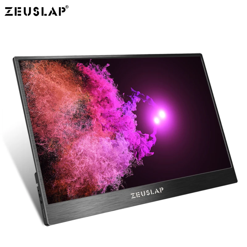 15.6inch 1920X1080P FHD 72% NTSC Mini Portable Monitor Screen for PS3 PS4 Switch Samsung DEX Huawei