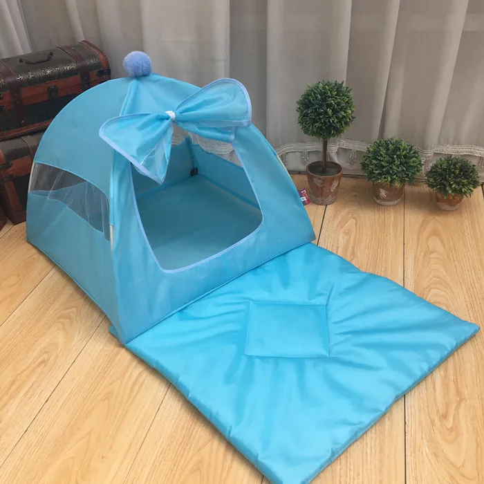 2018 New style summer portable foldable pet tent playpen outdoor Indoor tent for cat small dog puppy tents cats nest toy house