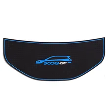 Tapete de borracha antiderrapante para peugeot, acessório de proteção para painel, para peugeot 5008 mk2 2017 2018 2019, suv, 5008 ii adesivos 2 ° gen