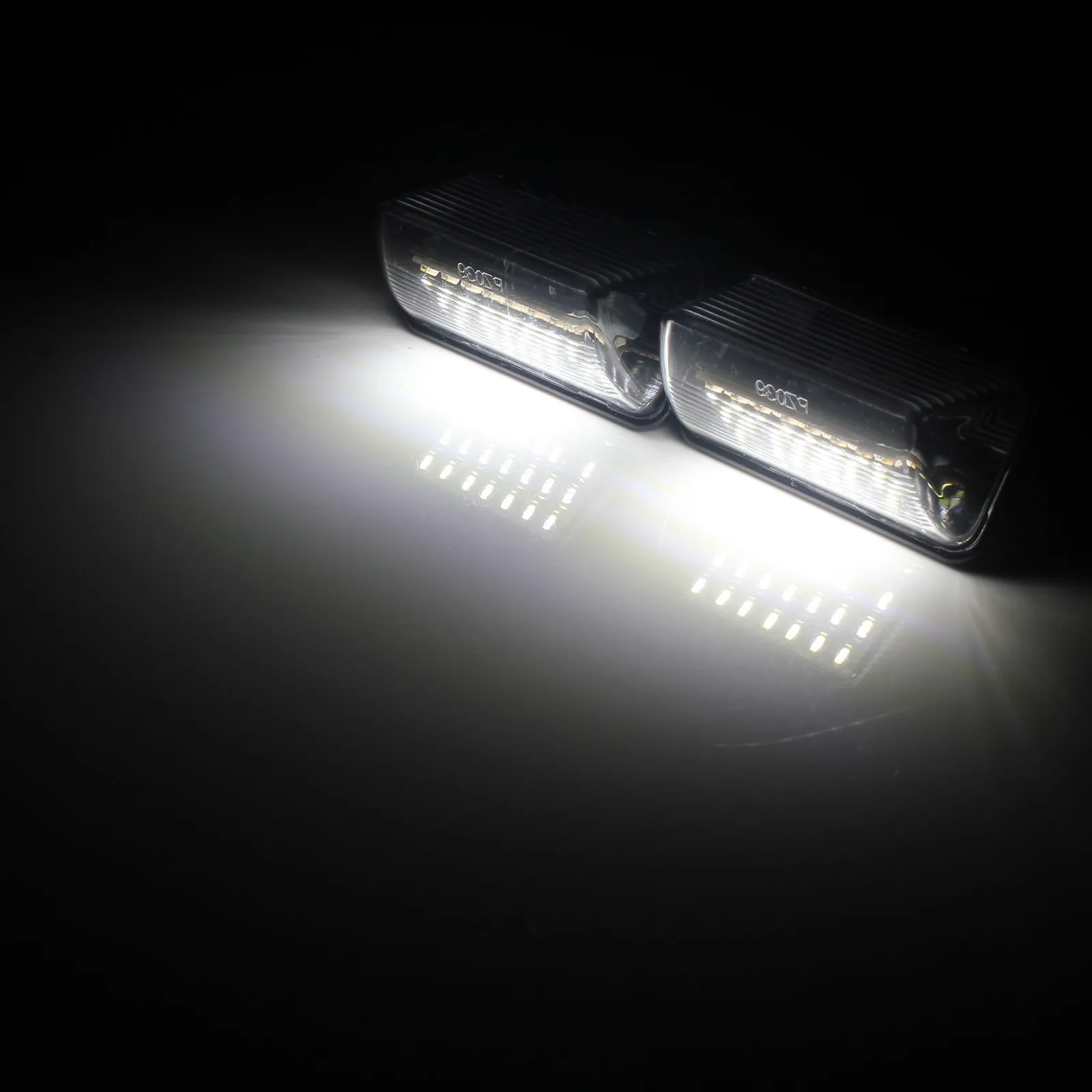 2x Citroen C2 Bright Xenon White LED Number Plate Upgrade Light Bulbs