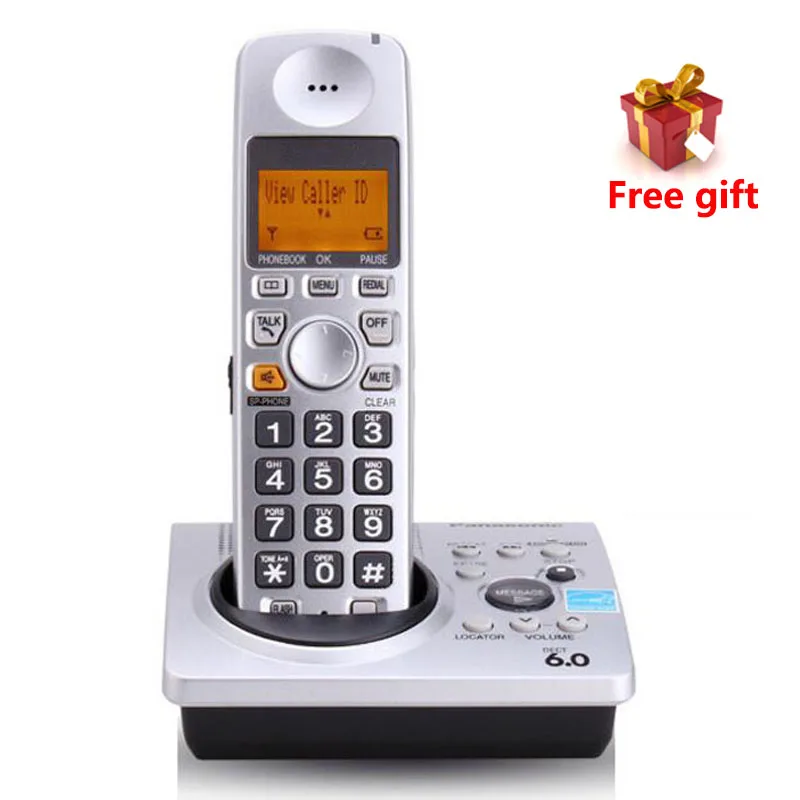 1.9 ГГц DECT 6.0 идентификатор вызова с автоответчиком Системы kx tg1031s цифровой телефон
