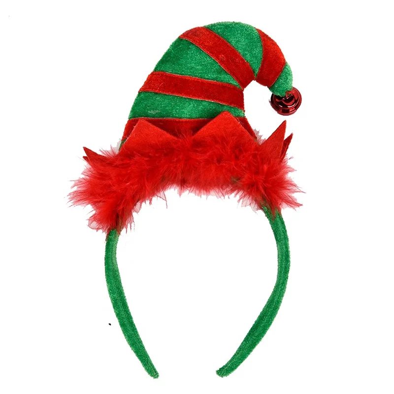 

New Christmas Headband Elk Deer Elf Part New Year Gifts Kids Toys Christmas Decorations for Home DIY Craft Party Supplies