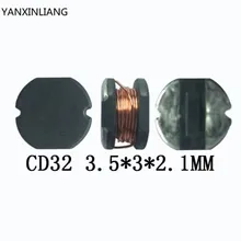 20 шт CD32 22UH 220 3*3*2 мм Силовые индукторы SMD(2.2UH 33UH 10UH 47UH 4.7UH 220UH 6.8UH 100UH 3.3UH 68UH 330UH