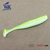 10 Pcs/lot 9 CM Mini Shad with Salt Flavor Strong Soft Fishing Lures Pike Snook Perch Walleye Bait 3.5