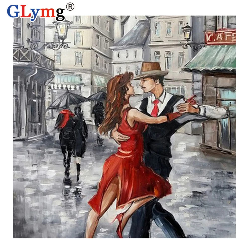 GLymg 5d Diy Алмазная картина полная дрель вышивка крестиком Танцы Танцовщица