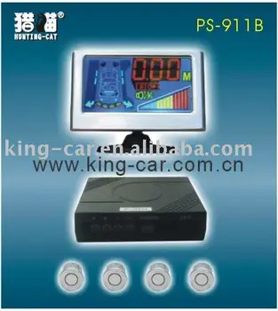 

auto parking sensor LCD display PS-911-B-4