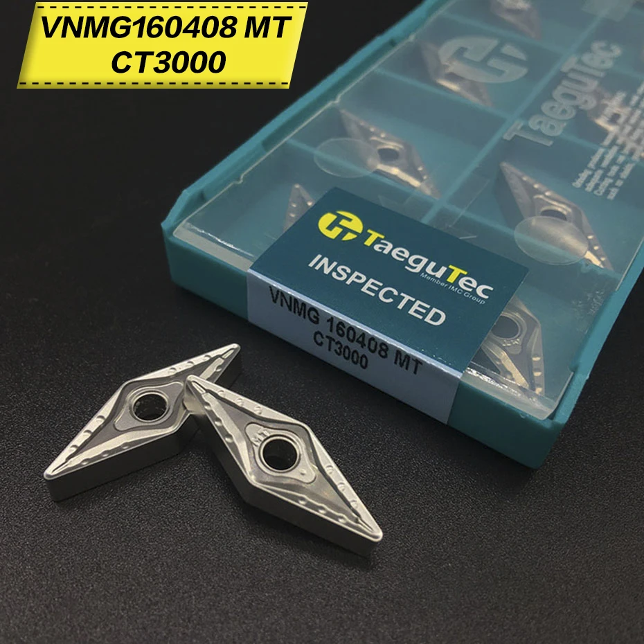 

10PCS VNMG160408 MT CT3000 External Turning Tools Cermet Grade Carbide insert Lathe cutter Tool Tokarnyy turning insert