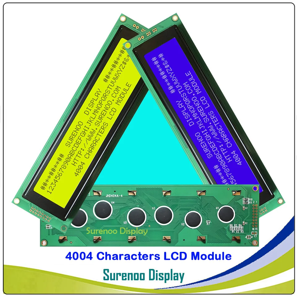 404 40X4 4004 Character LCD Module Display Screen LCM Yellow Green Blue