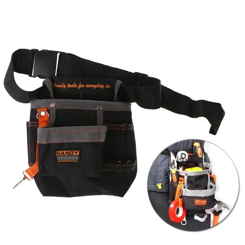 

Oxford Tool Bag Waist Belt Pouch 600D Pocket Outdoor Work Hardware Multi-function Electrician Tools Bag Repair Tool