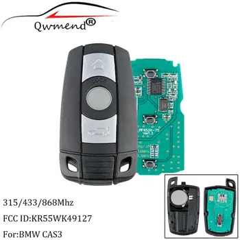 

3 Buttons 868 MHz PCF7945chip Remote Key For BMW 1 3 5 6 7 Series Smart For BMW CAS3 X5 X6 Z4 KR55WK49127