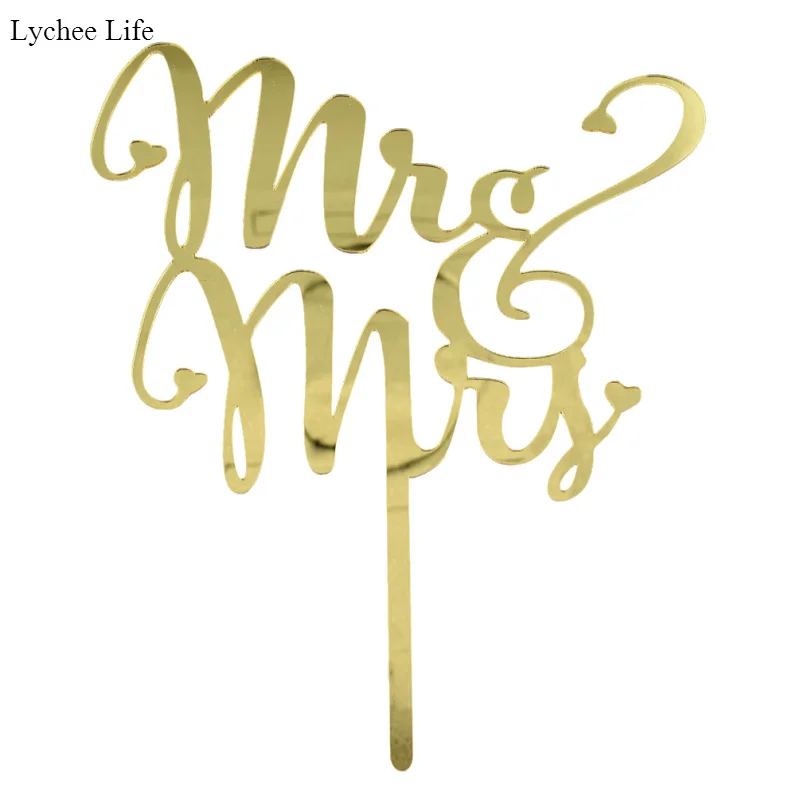 

Lychee Life Festival Wedding DIY Handmade Acrylic Cake Topper Children Birthday Party Cake Decoration Accessories